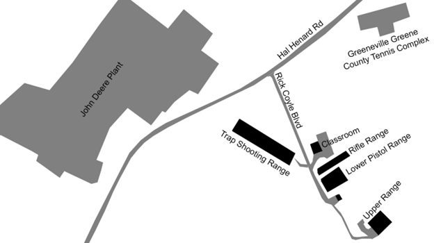 Greene County Range Map